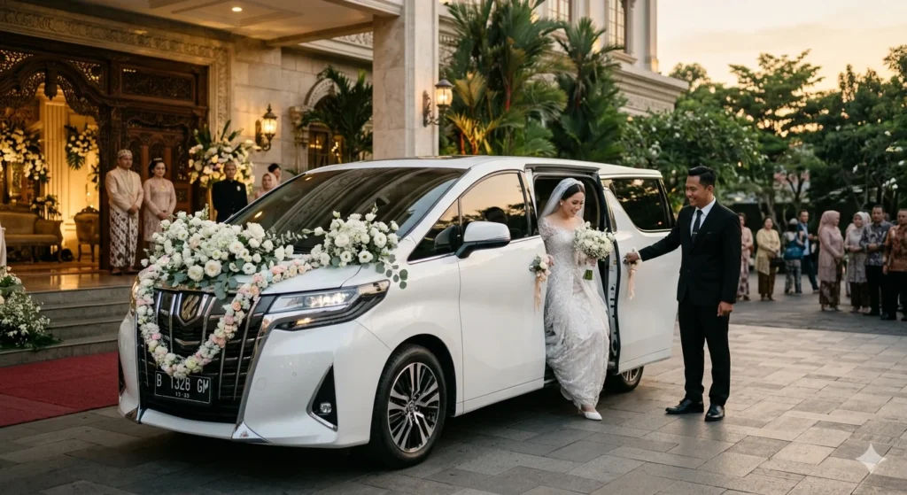 rental mobil alphard pernikahan